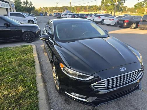 Shadow Black 2018 Ford Fusion Titanium