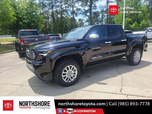 Black 2025 Toyota Tacoma Hybrid Limited