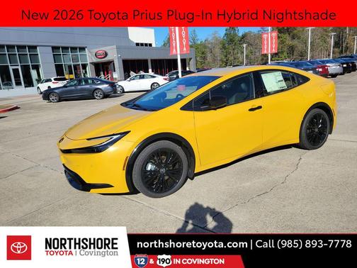 2026 Toyota Prius Plug-In Hybrid Nightshade