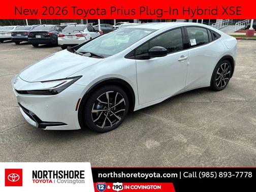 Wind Chill Pearl 2026 Toyota Prius Plug-In Hybrid XSE