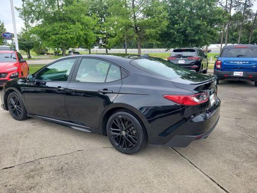 Midnight Black Metallic 2025 Toyota Camry LE