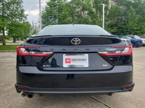 Midnight Black Metallic 2025 Toyota Camry LE