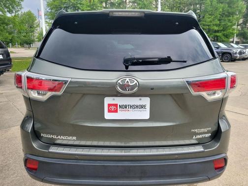 Jade Metallic 2015 Toyota Highlander Limited