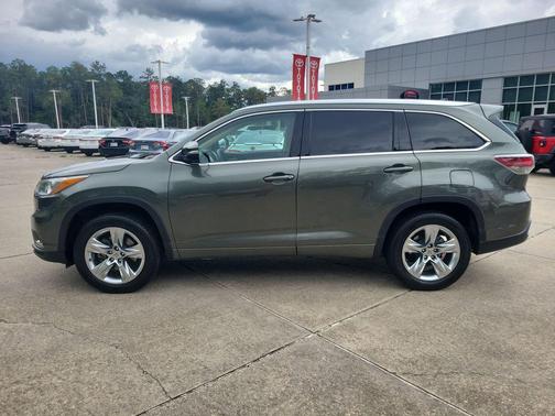 Jade Metallic 2015 Toyota Highlander Limited