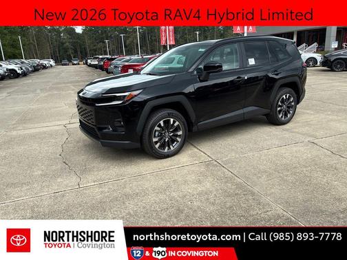 Midnight Black Metallic 2026 Toyota RAV4 Limited
