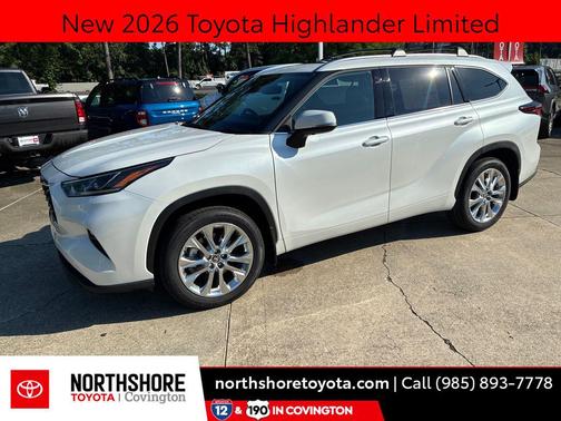 Wind Chill Pearl 2026 Toyota Highlander Limited