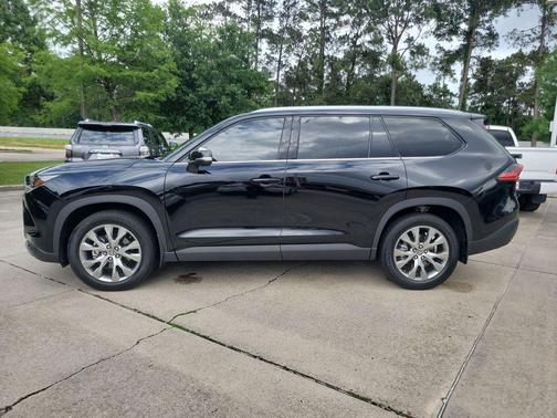 Midnight Black Metallic 2025 Toyota Grand Highlander Limited