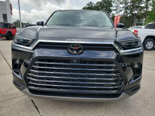 Midnight Black Metallic 2025 Toyota Grand Highlander Limited