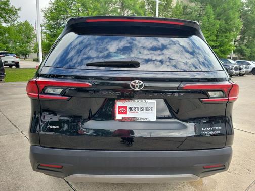 Midnight Black Metallic 2025 Toyota Grand Highlander Limited