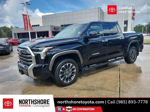 Midnight Black Metallic 2025 Toyota Tundra Limited