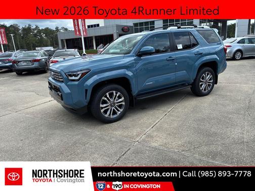 Heritage Blue 2026 Toyota 4Runner Limited