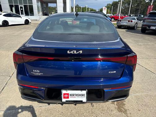 Yacht Blue 2025 Kia K5 GT-Line