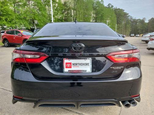 Midnight Black Metallic 2023 Toyota Camry SE