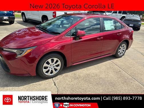 Ruby Flare Pearl 2026 Toyota Corolla LE