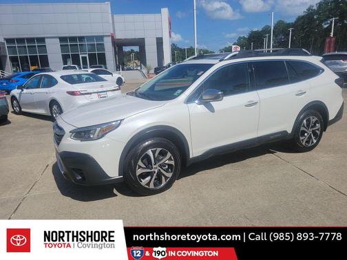 Crystal White Pearl 2021 Subaru Outback Touring