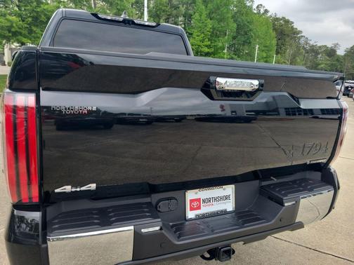 Midnight Black Metallic 2025 Toyota Tundra Hybrid 1794 Edition