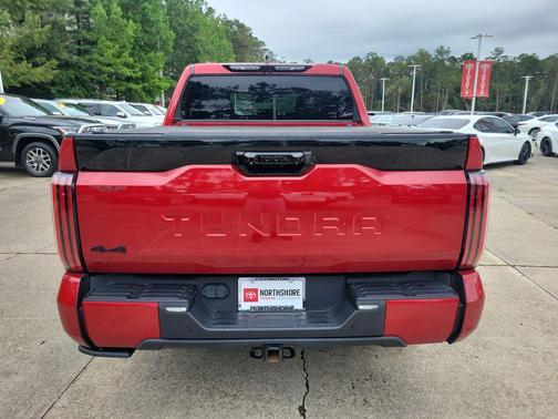 Supersonic Red 2024 Toyota Tundra Hybrid Platinum