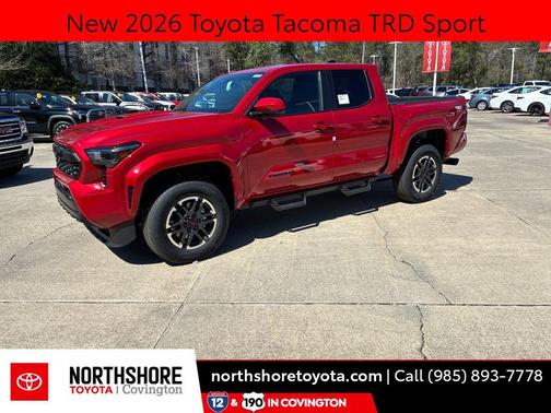 Supersonic Red 2026 Toyota Tacoma TRD Sport