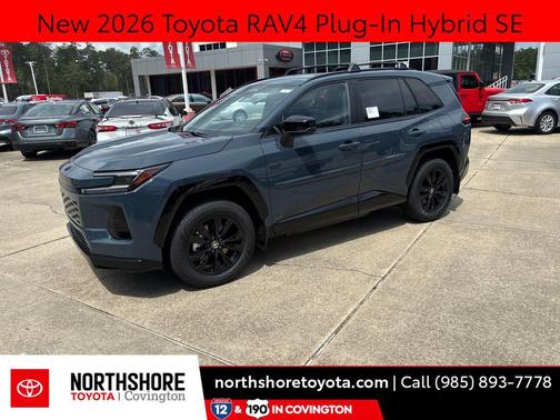 Storm Cloud 2026 Toyota RAV4 Plug-In Hybrid SE