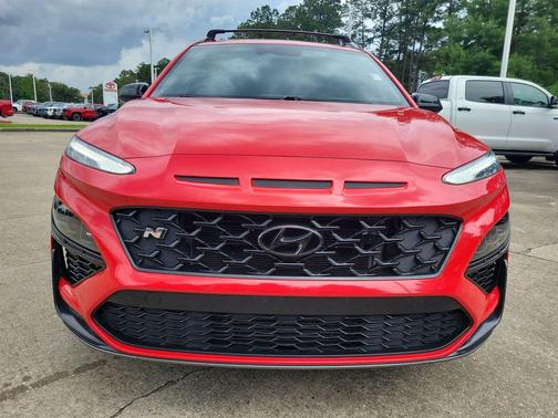 Racing Red 2023 Hyundai Kona N Base
