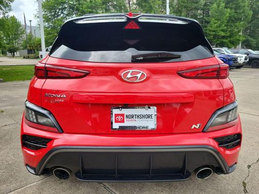 Racing Red 2023 Hyundai Kona N Base