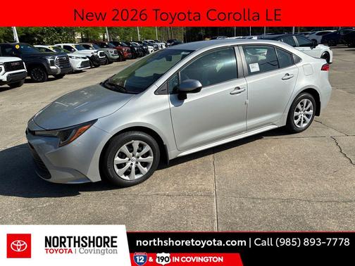 Classic Silver Metallic 2026 Toyota Corolla LE