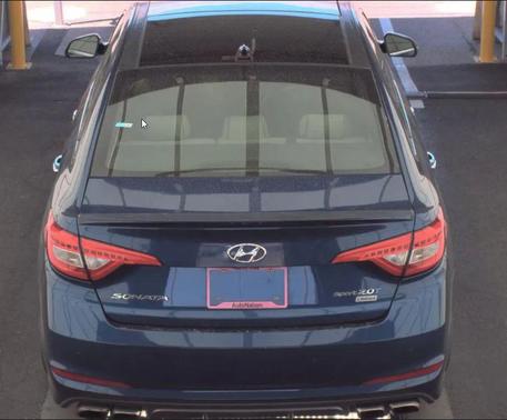 Lakeside Blue 2015 Hyundai SONATA Limited 2.0T