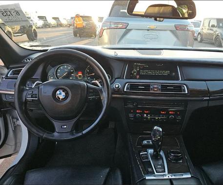 White 2014 BMW 750 Li