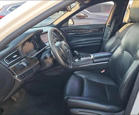 White 2014 BMW 750 Li