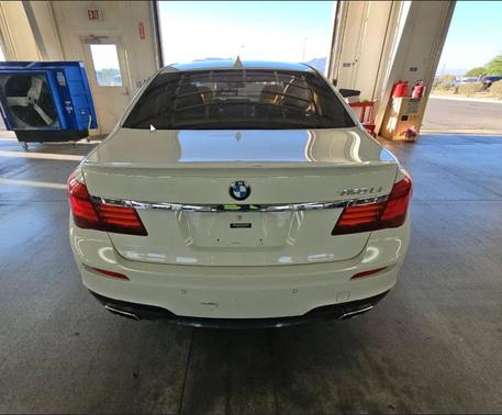 White 2014 BMW 750 Li