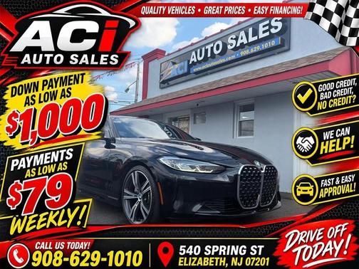 Jet Black 2021 BMW 430 i