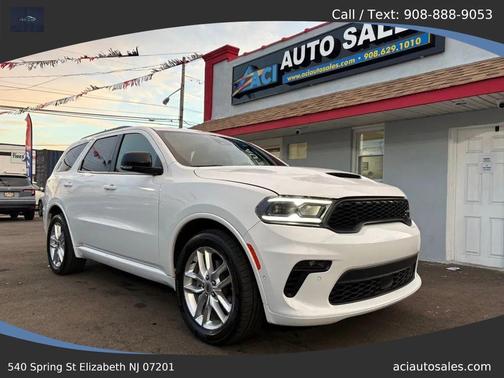 White Knuckle Clearcoat 2023 Dodge Durango R/T Plus AWD