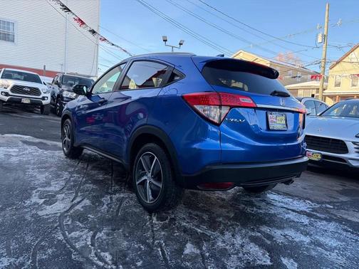 Aegean Blue Metallic 2022 Honda HR-V EX