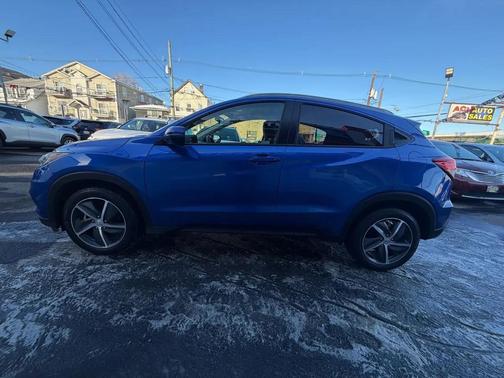 Aegean Blue Metallic 2022 Honda HR-V EX