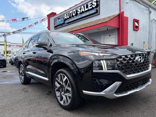 Twilight Black 2022 Hyundai SANTA FE Calligraphy