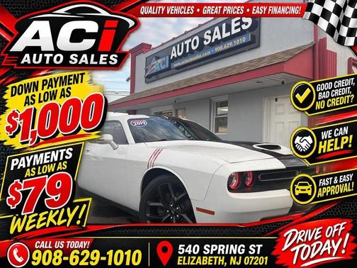 White Knuckle Clearcoat 2019 Dodge Challenger GT
