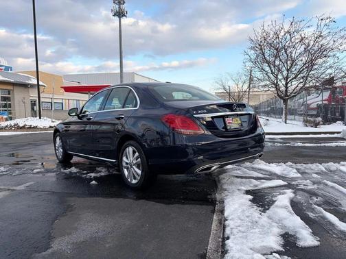Blue 2019 Mercedes-Benz C-Class C 300 4MATIC