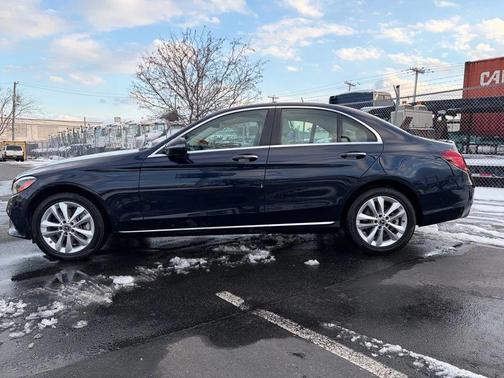 Blue 2019 Mercedes-Benz C-Class C 300 4MATIC