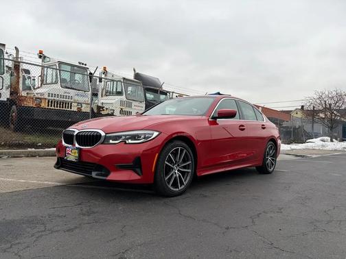 Melbourne Red Metallic 2021 BMW 330 xDrive