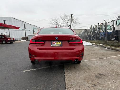 Melbourne Red Metallic 2021 BMW 330 xDrive
