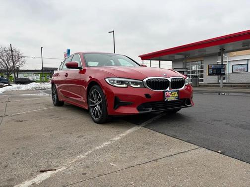 Melbourne Red Metallic 2021 BMW 330 xDrive