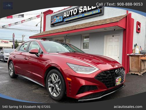 Ultimate Red 2023 Hyundai SONATA SEL
