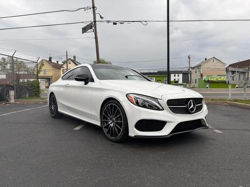 White 2018 Mercedes-Benz C-Class C300 Coupe