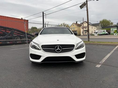 White 2018 Mercedes-Benz C-Class C300 Coupe
