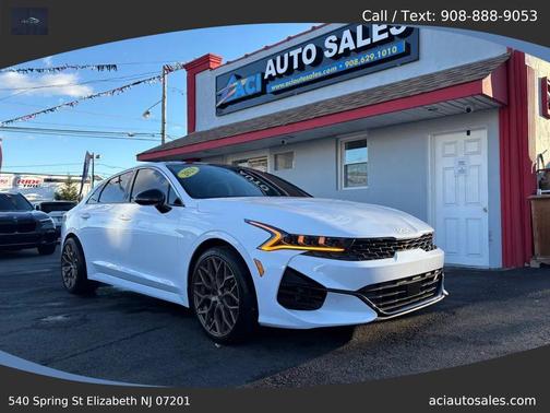 Glacial White Pearl 2023 Kia K5 GT-Line