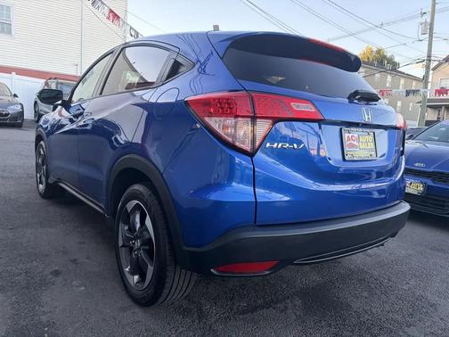 Aegean Blue Metallic 2018 Honda HR-V EX