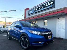 Aegean Blue Metallic 2018 Honda HR-V EX