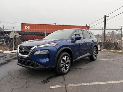 Dark Blue 2022 Nissan Rogue SV
