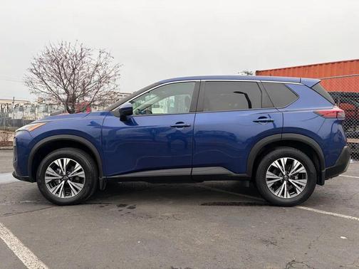 Dark Blue 2022 Nissan Rogue SV
