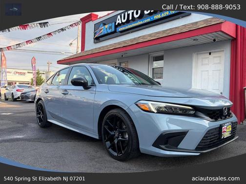 Sonic Gray Pearl 2022 Honda Civic Si Base
